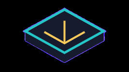 Ilustración SVG abstracta sobre tecnología y desarrollo